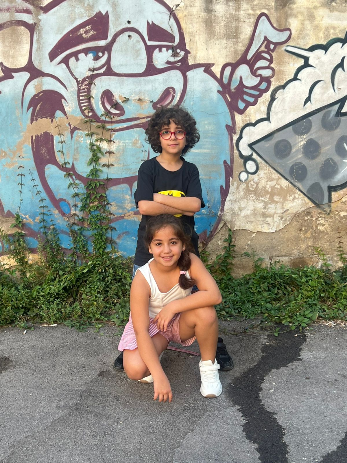 Mohamad and  Miriam. Mazeh